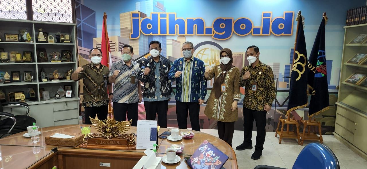 Ketua DPRD Kota Bandung Pimpin Langsung Tim JDIH DPRD Konsultasi ke JDIHN