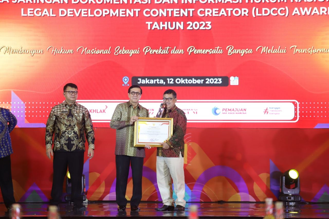 JDIH DPRD Kota Bandung Terbaik 1 Nasional Kategori Sekretariat DPRD Kota